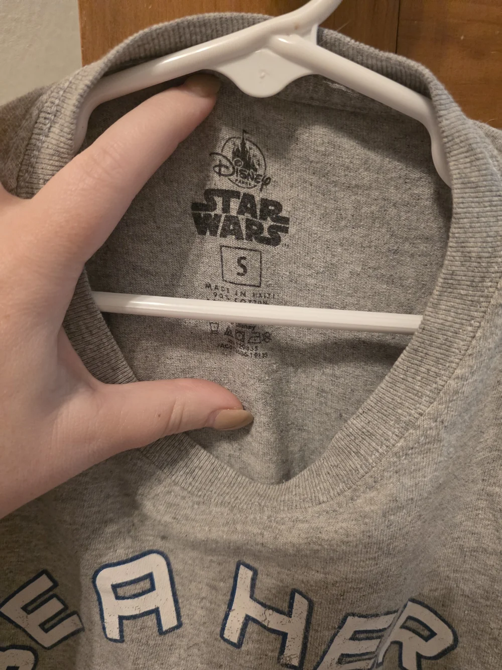 Kids Star Wars 'Be A Hero' Graphic Tee - Gray & Orange